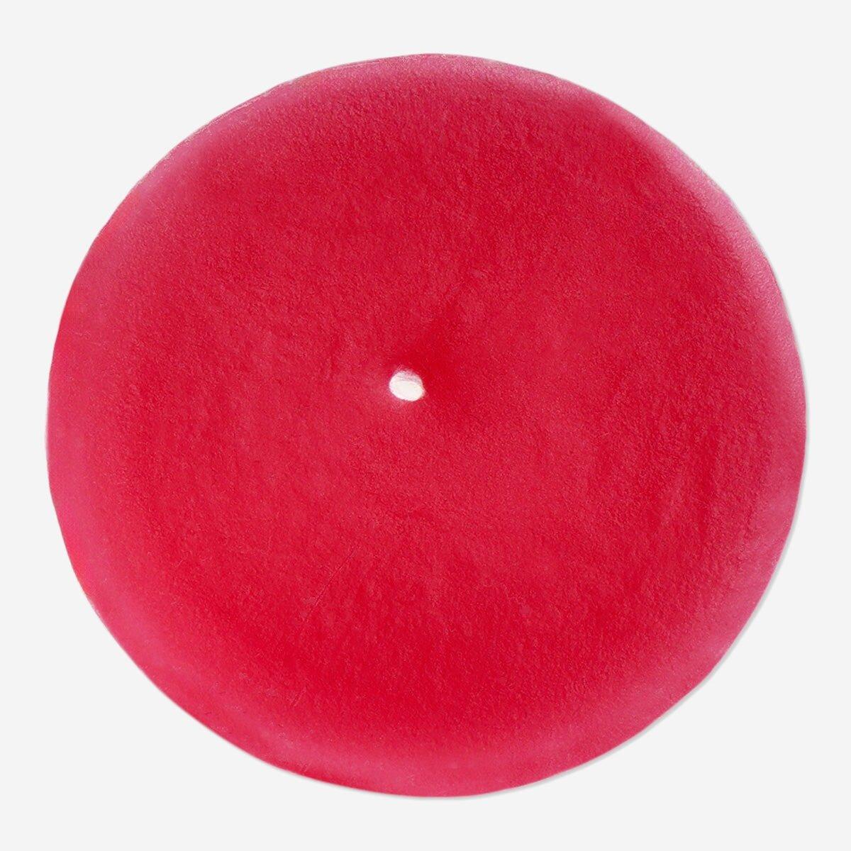 Red Pillar Candle - 8 Cm