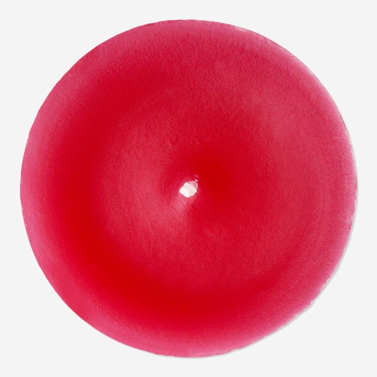 Red Pillar Candle - 12 Cm