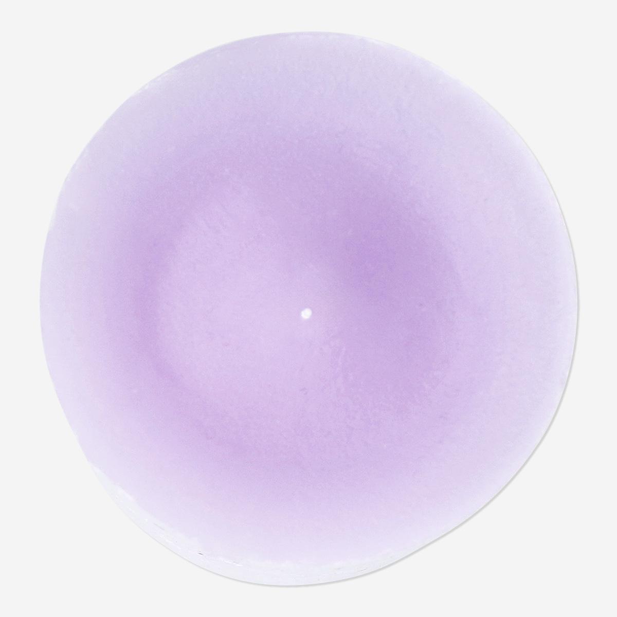 Purple Pillar Candle - 12 Cm
