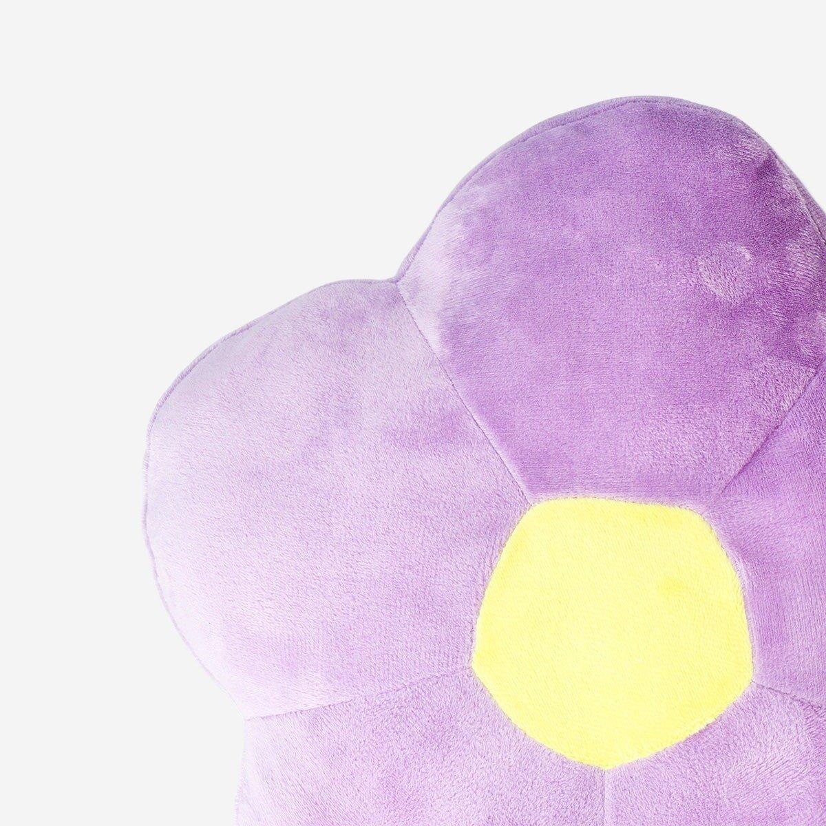 Multicolour Flower Shaped Cuddly Cushion