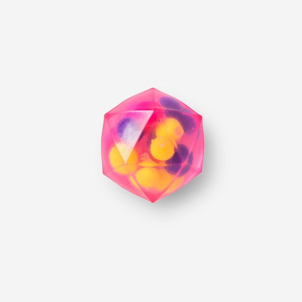 Multicolour Diamond Shaped Squeeze Toy