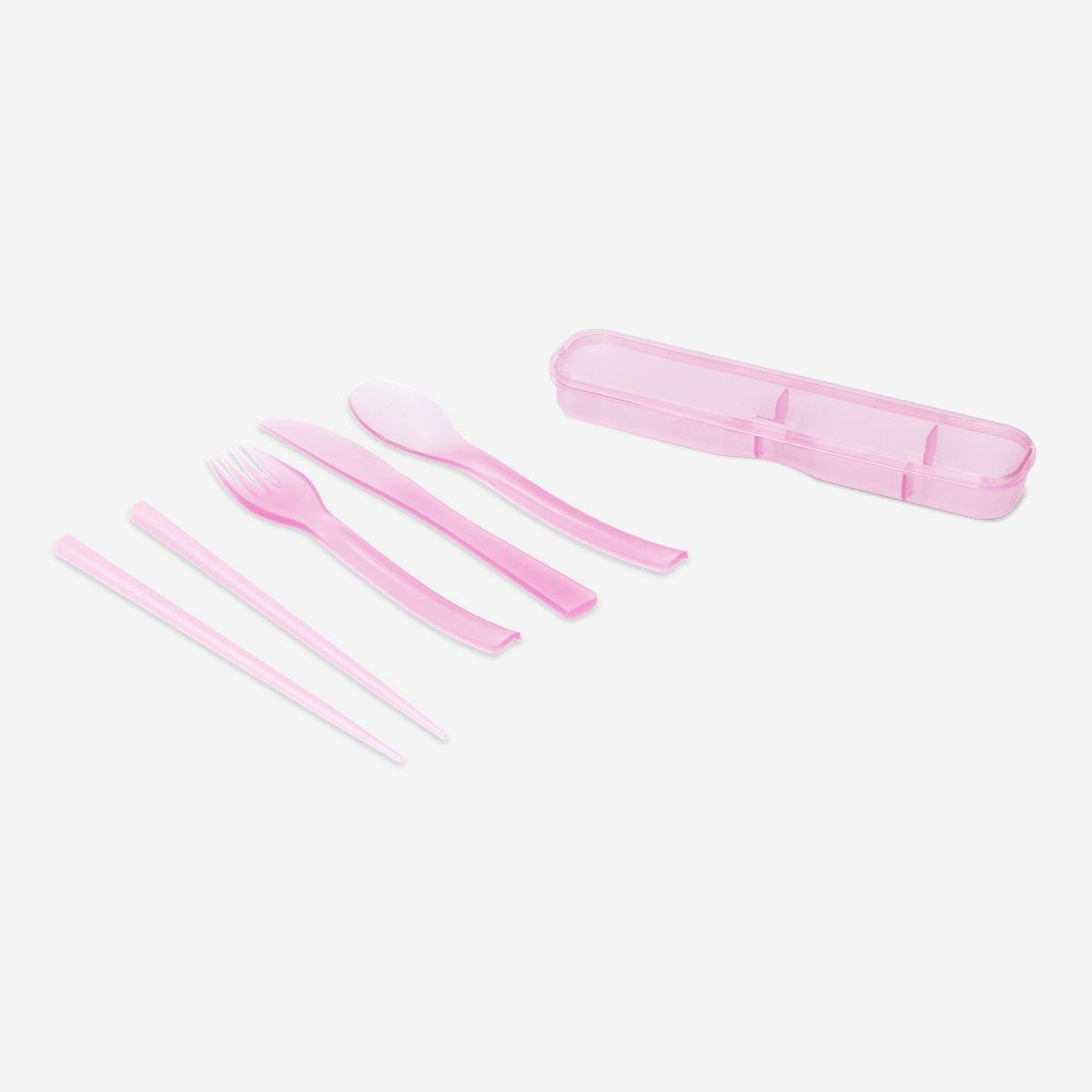 Pink Cutlery Set