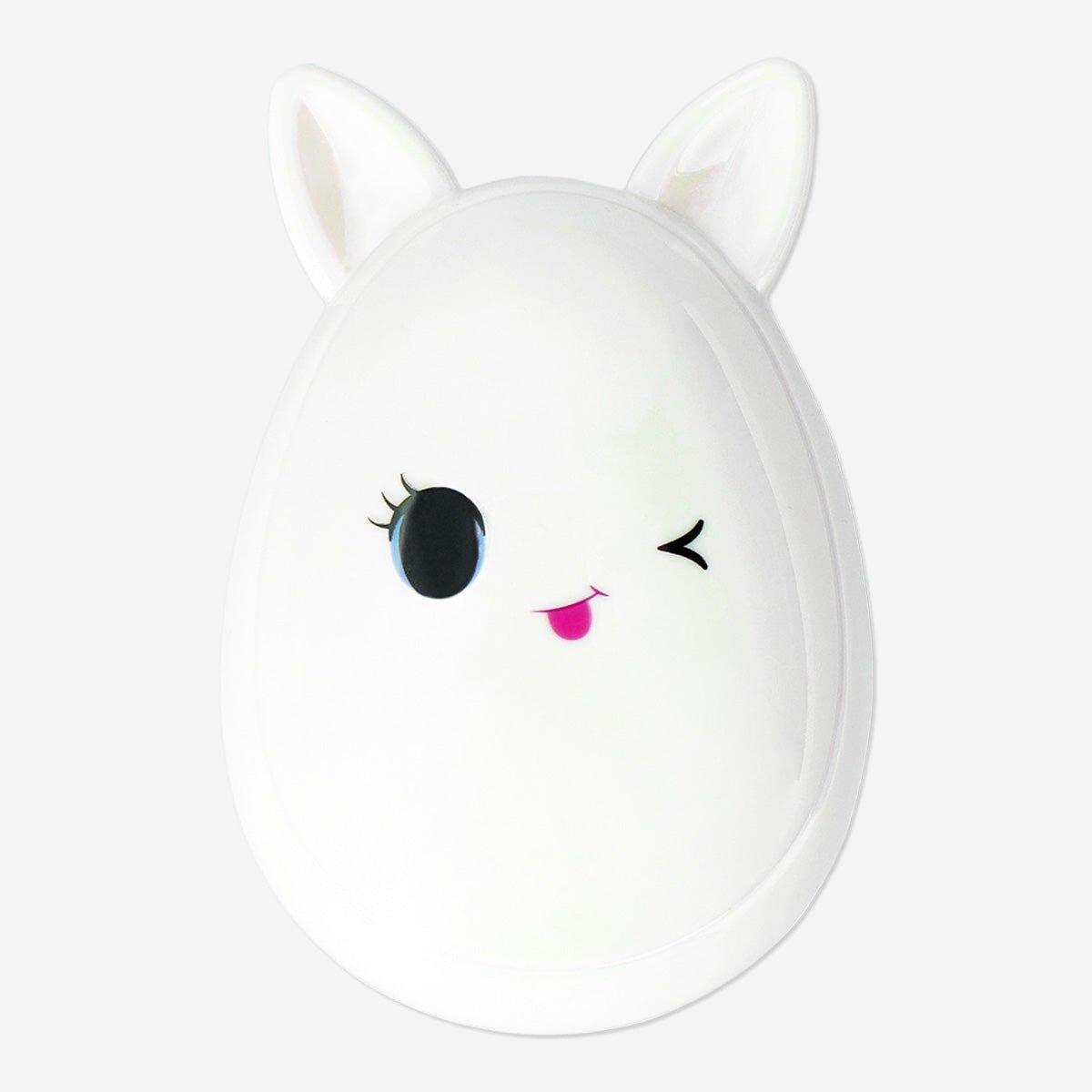 Multicolour Cat Shaped Detangle Hairbrush