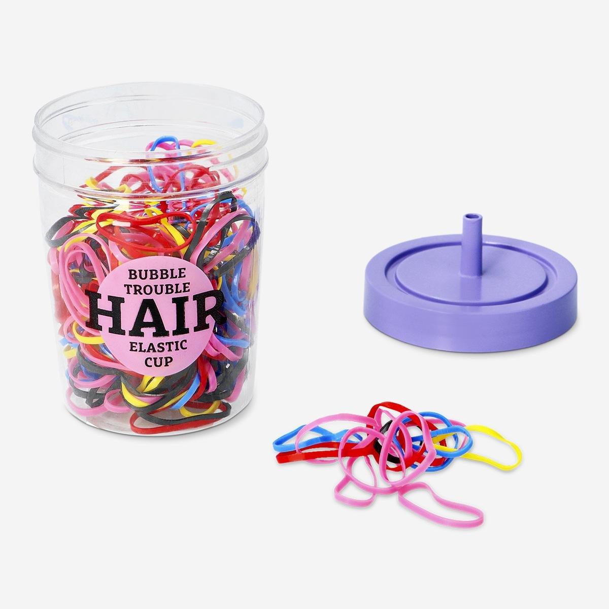 Multicolour Hair Elastics - 350 Pcs