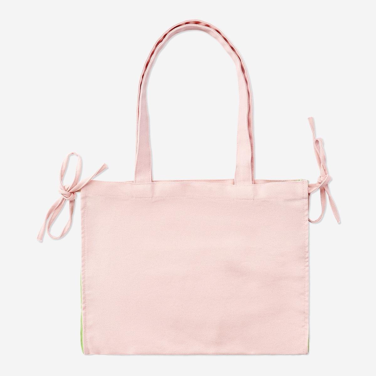 Multicolour Bow Design Shopper Bag