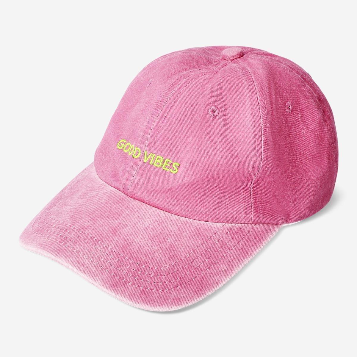 Pink Good Vibes Cap