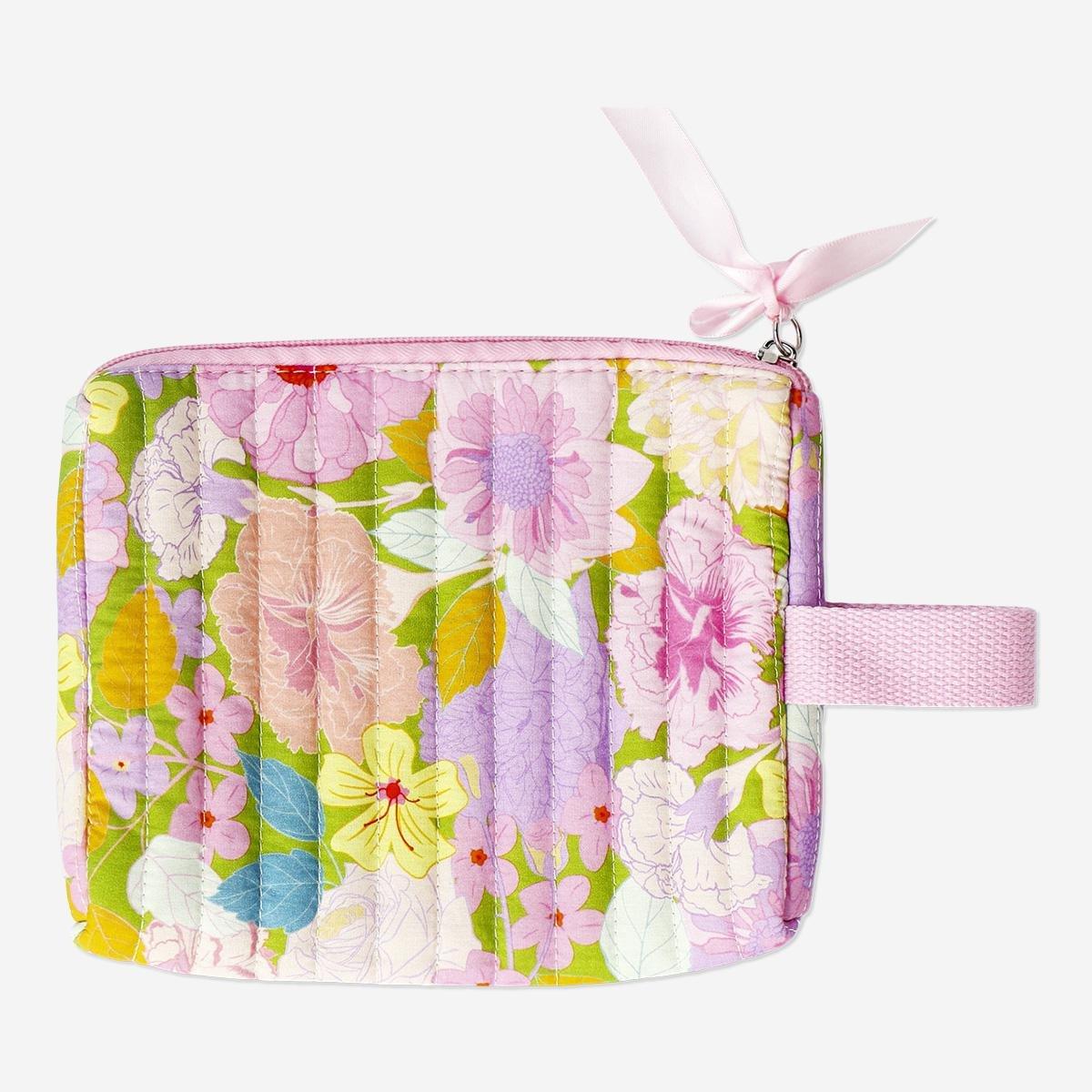 Multicolour Floral Cosmetic Bag