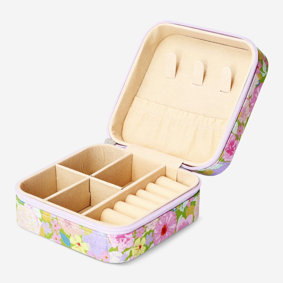Multicolour Floral Jewellery Box
