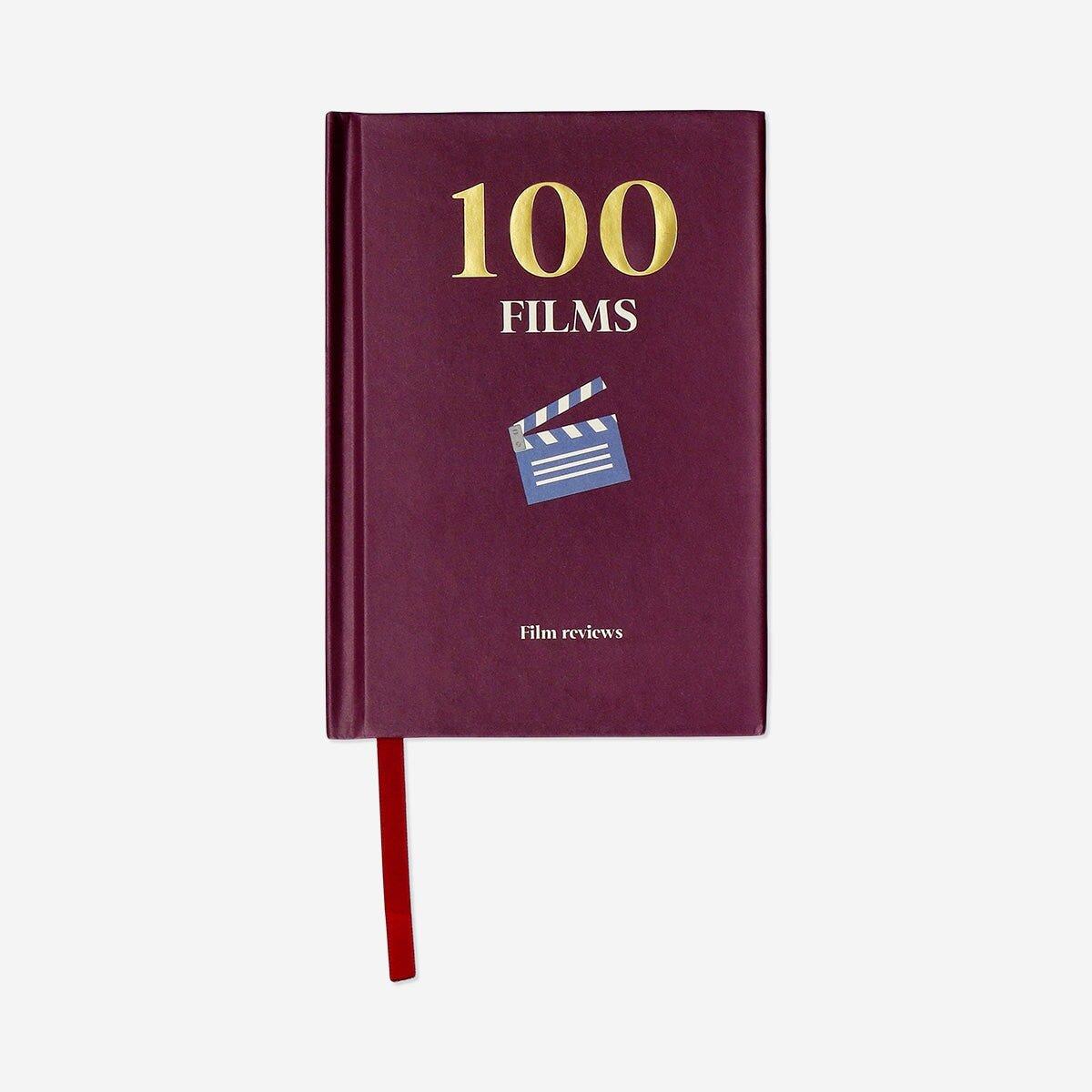 Dark Red A6 Film Journal