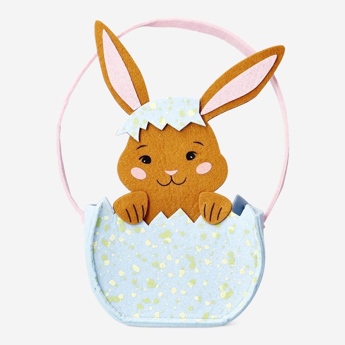 Multicolour Easter Felt Bag