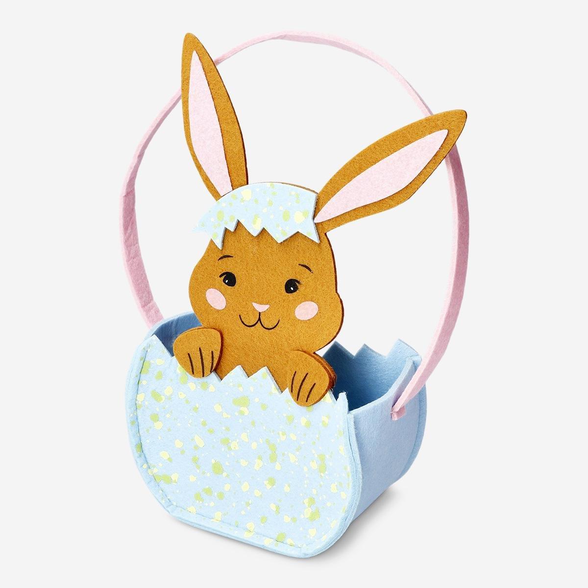 Multicolour Easter Felt Bag