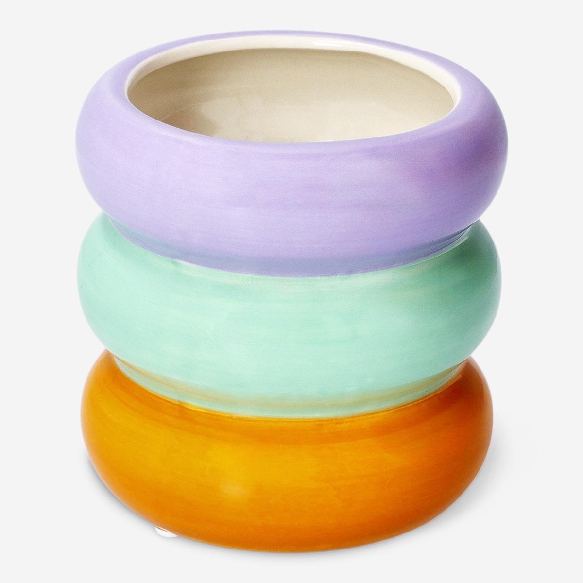 Multicolour Vibrant Touch Flowerpot