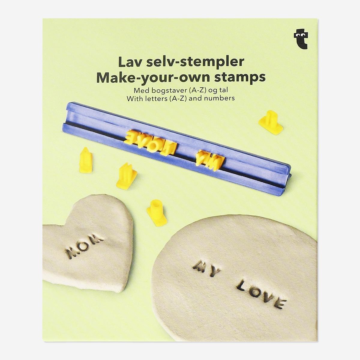 Multicolour Diy Letter And Number Stamps Set