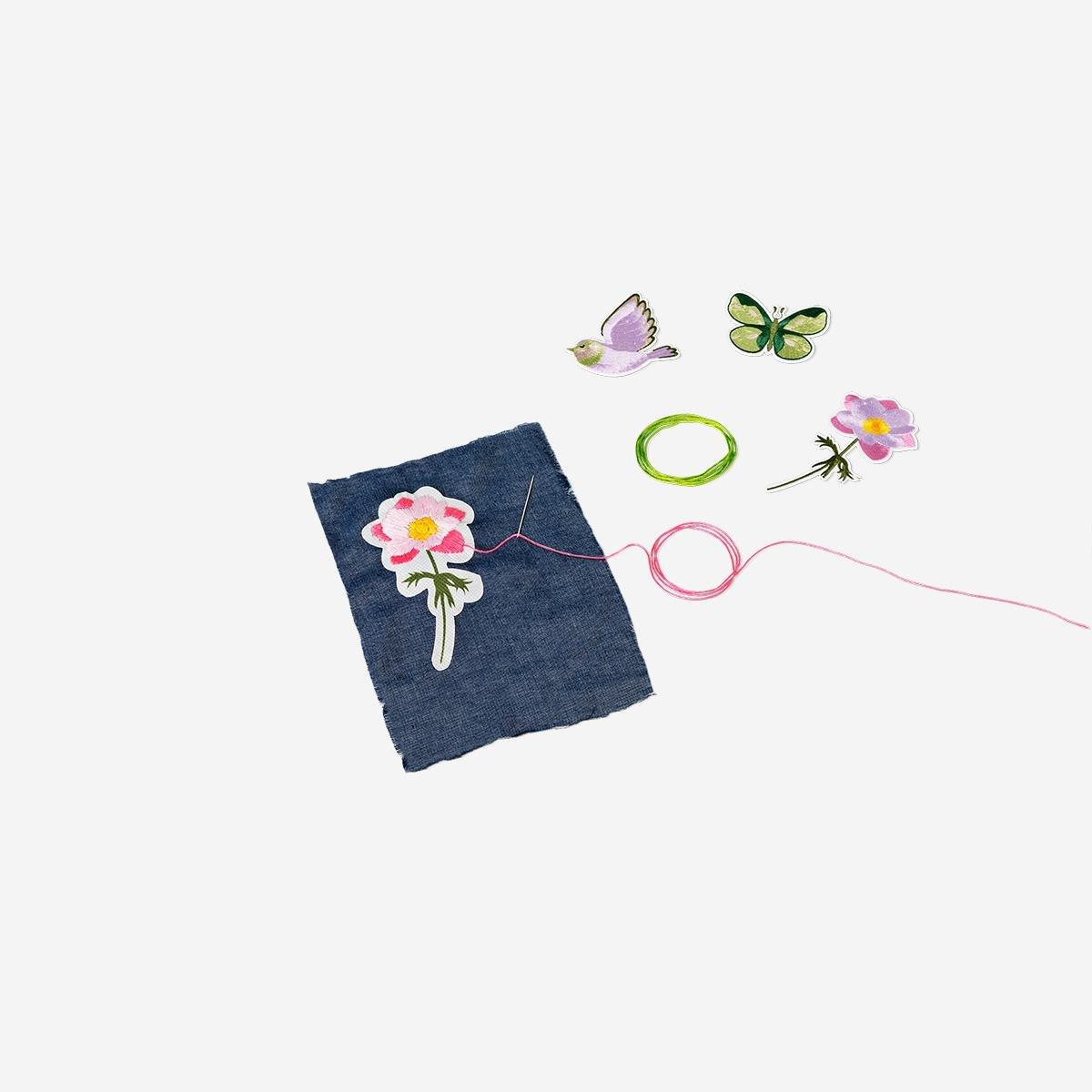Multicolour Embroider Patches For Clothes Kit