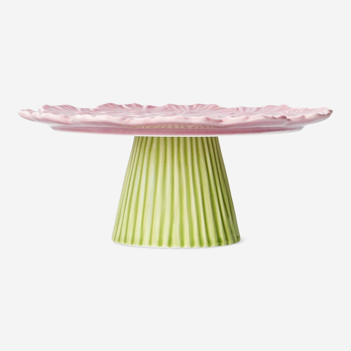 Multicolour Flowers Cake Stand