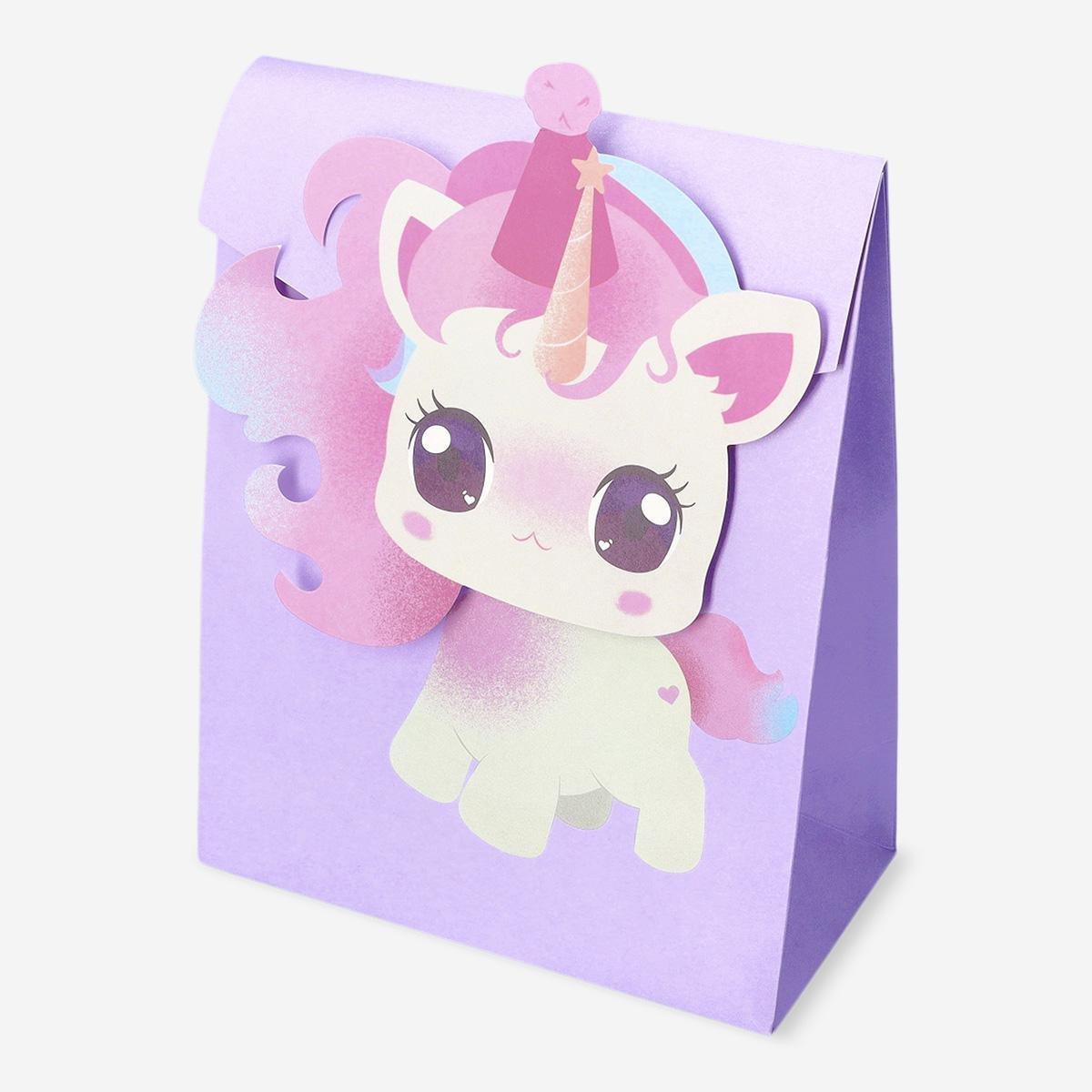 Pink Unicorn Gift Bag