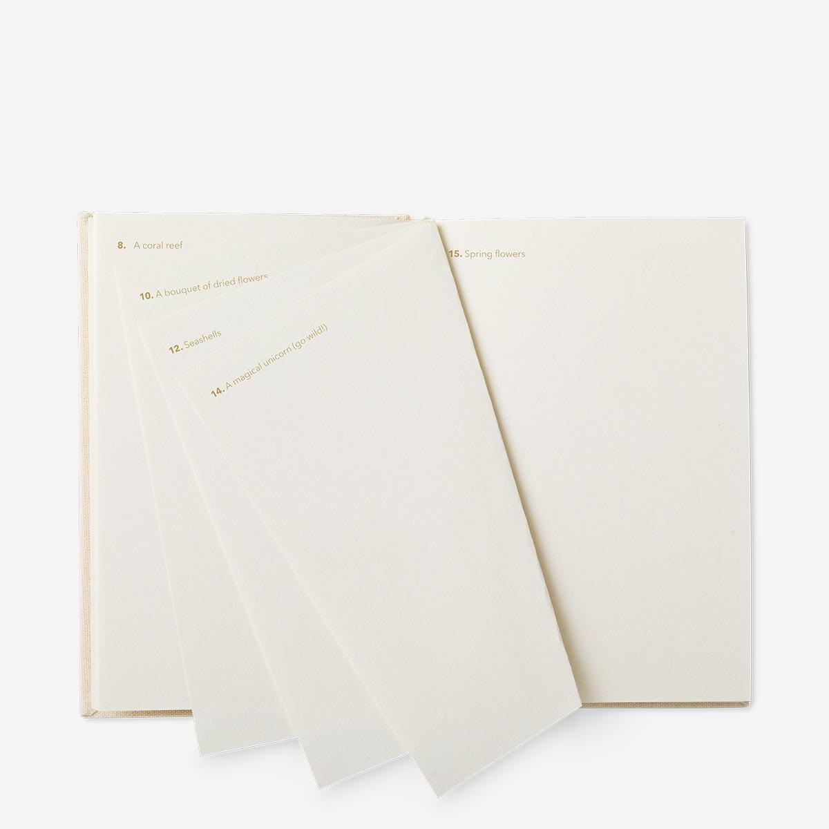 White Water colouring Journal