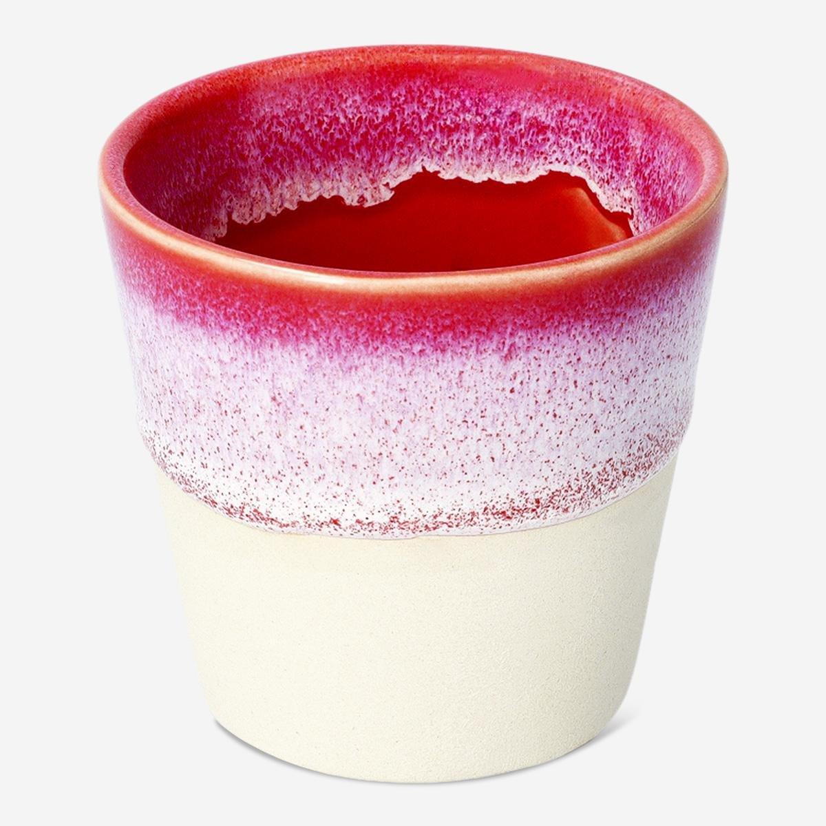 Multicolour Tealight Holder With Drop Glaze