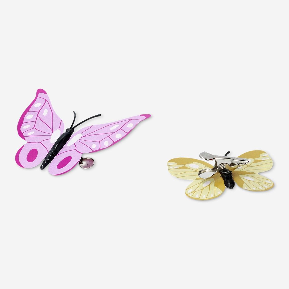 Pink Decorative Butterflies - 2 Pcs