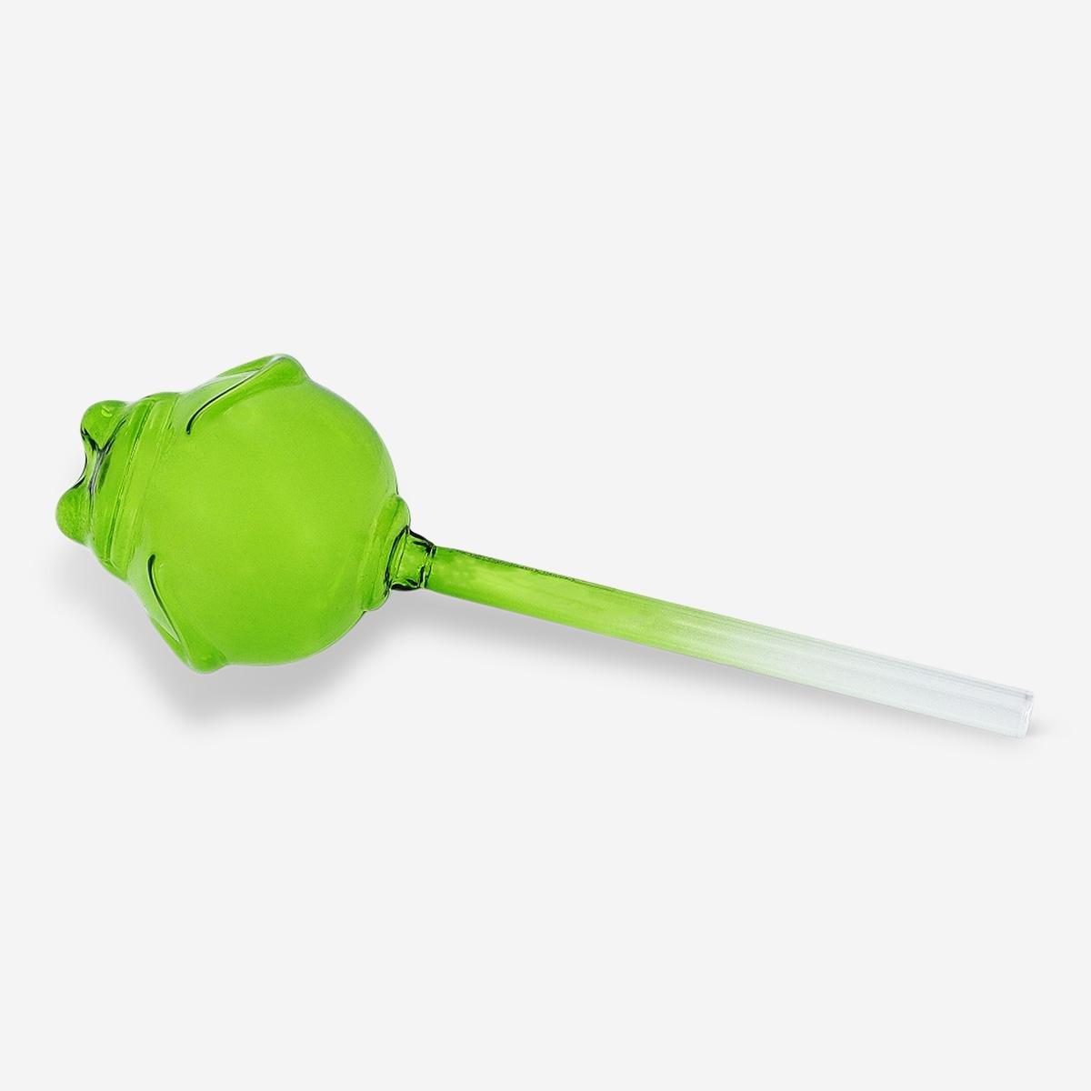 Green Frog Shaped Watering Spike