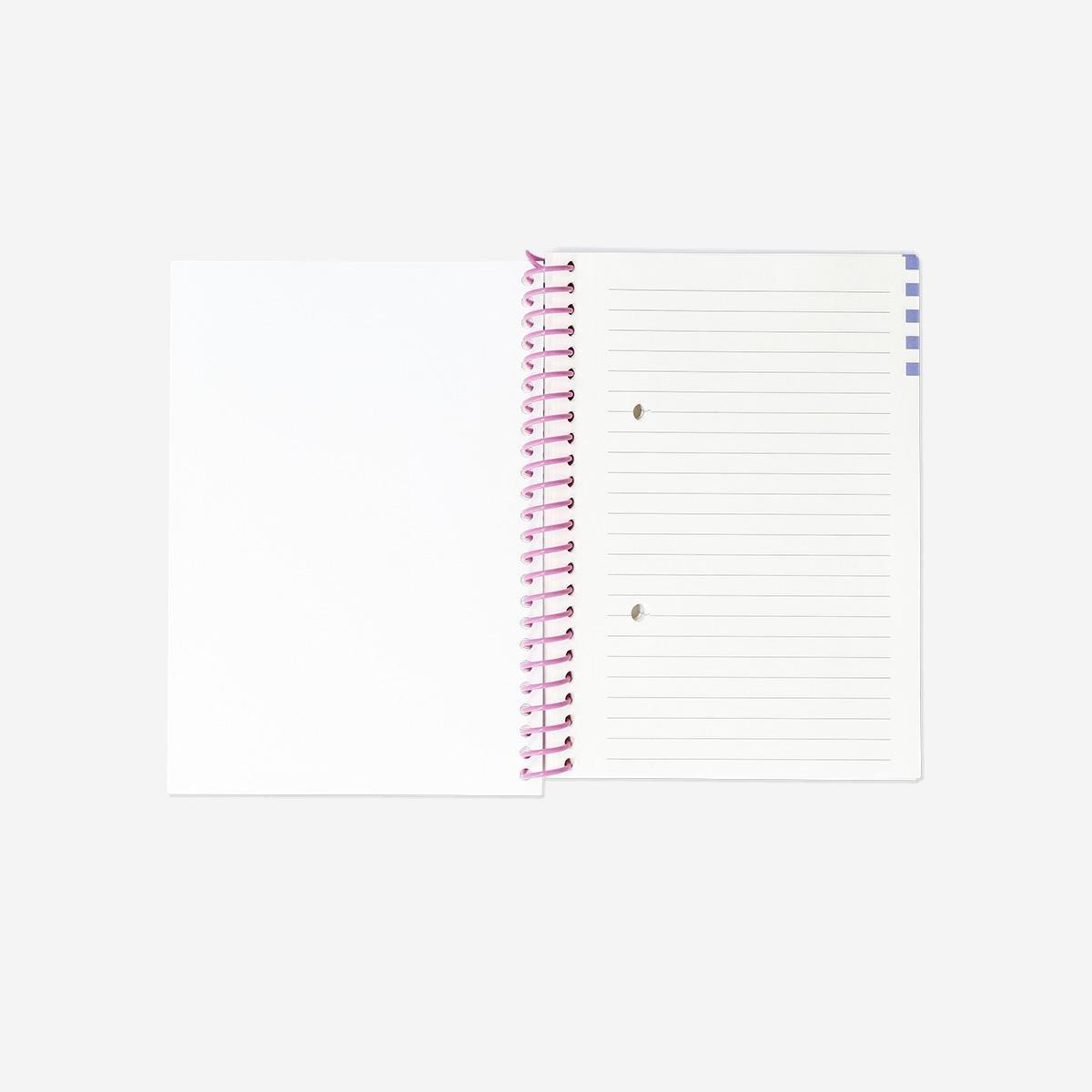 Multicolour Spiral Bound Notebook With Gradient Cover - A5
