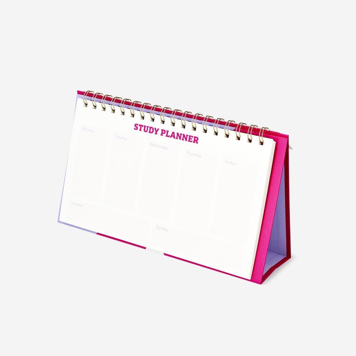 Multicolour Study Planner For Desk
