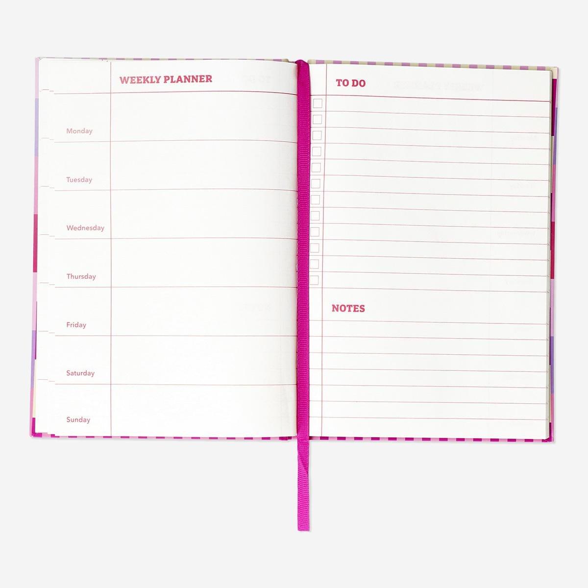 Pink Weekly Planner - A5