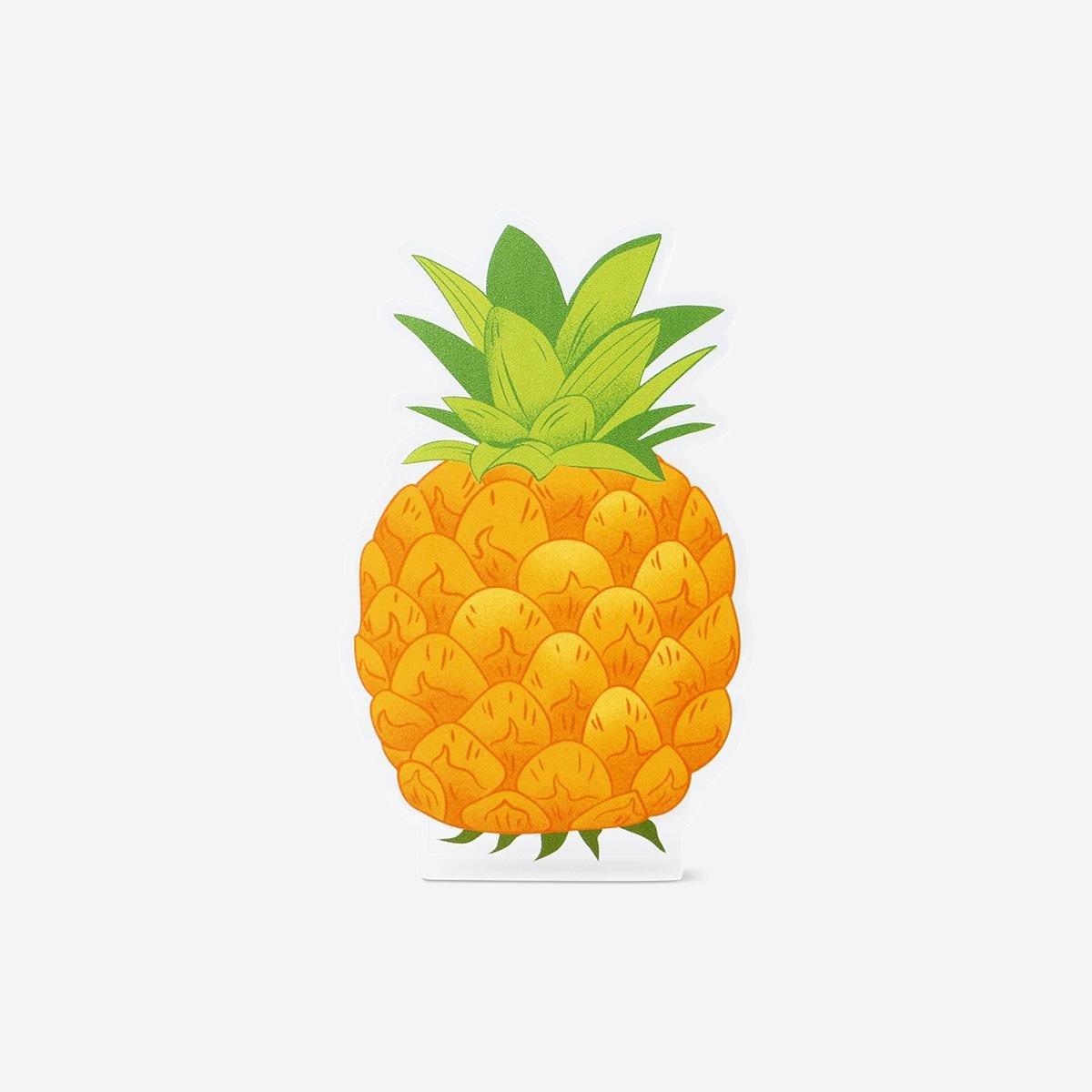 Multicolour Pineapple Shaped Pencil Holder