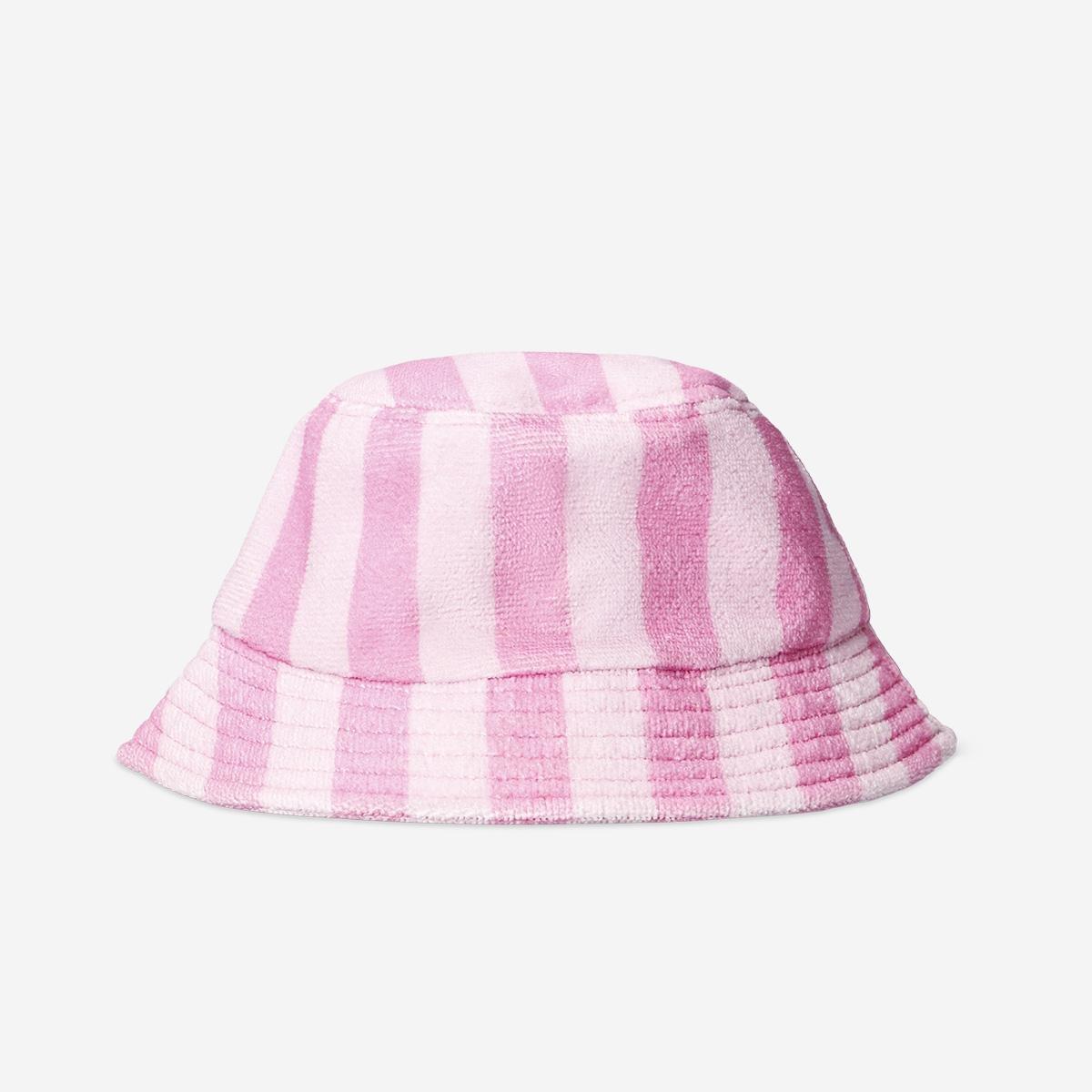 Pink Frotte Bucket Hat - One Size