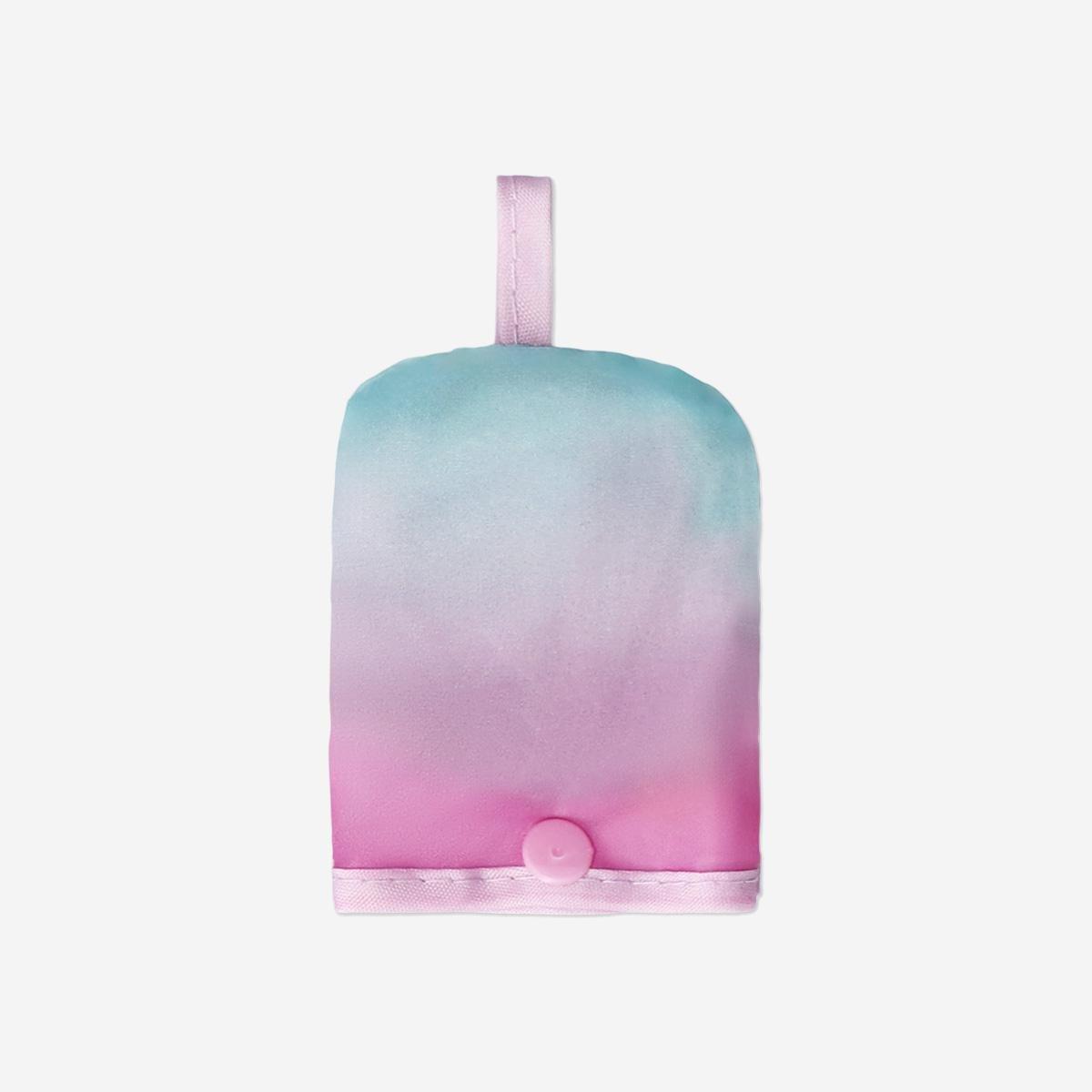 Multicolour Foldable Gradient Print Fan