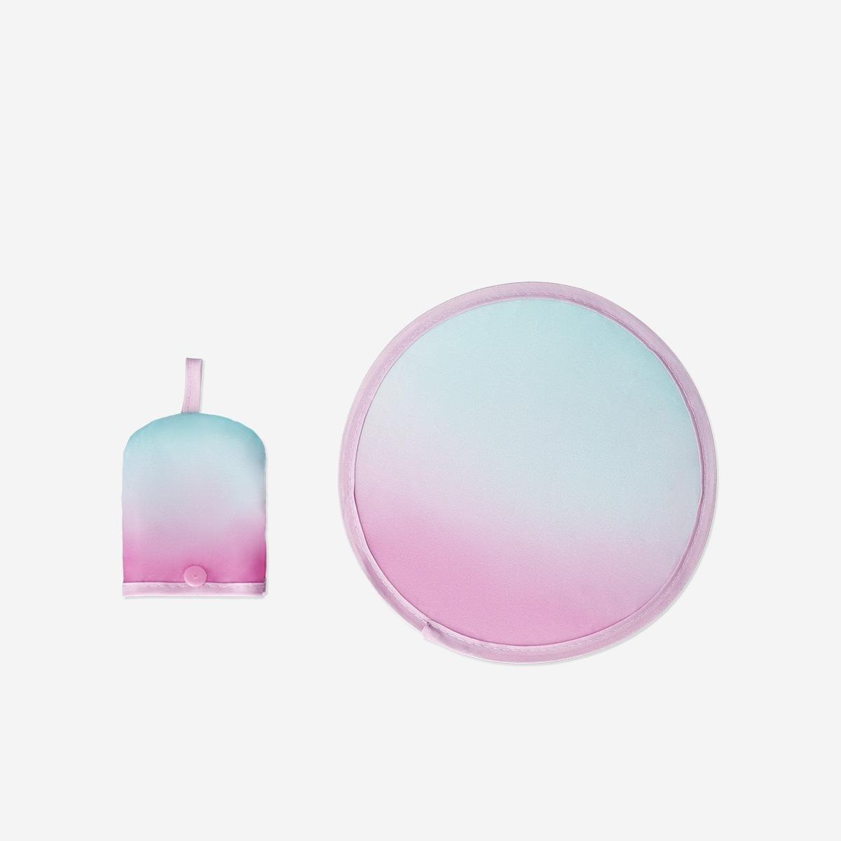 Multicolour Foldable Gradient Print Fan