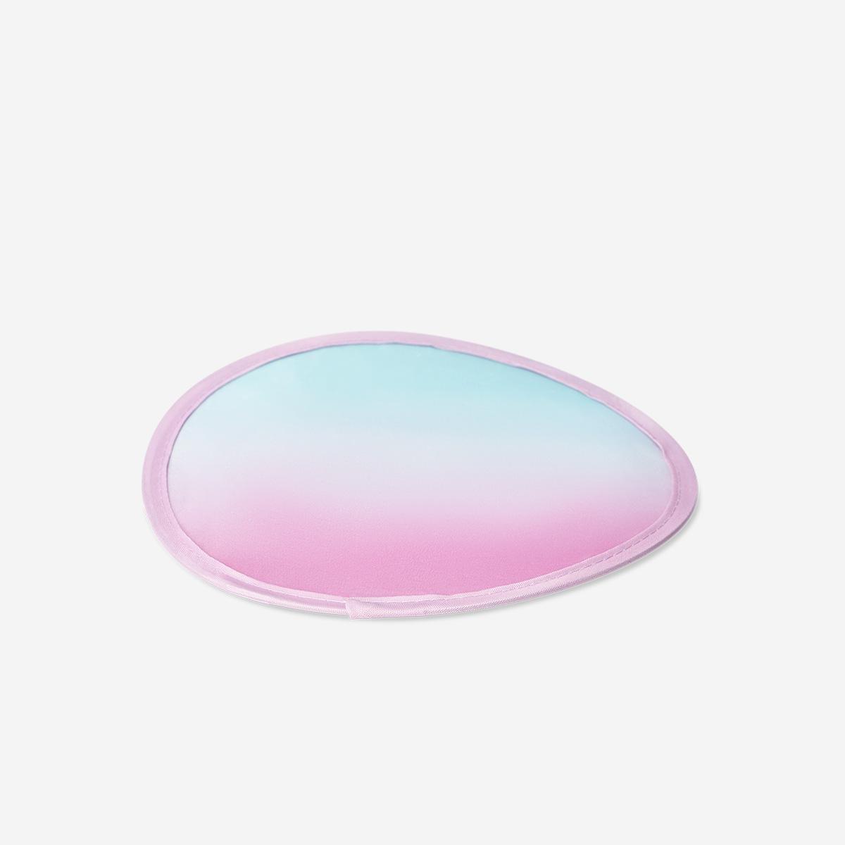 Multicolour Foldable Gradient Print Fan