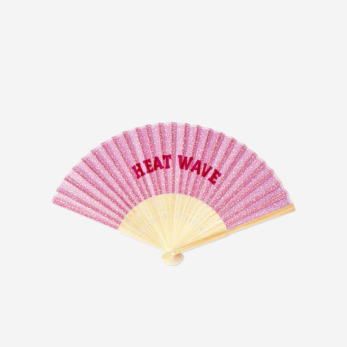 Pink Foldable Fan