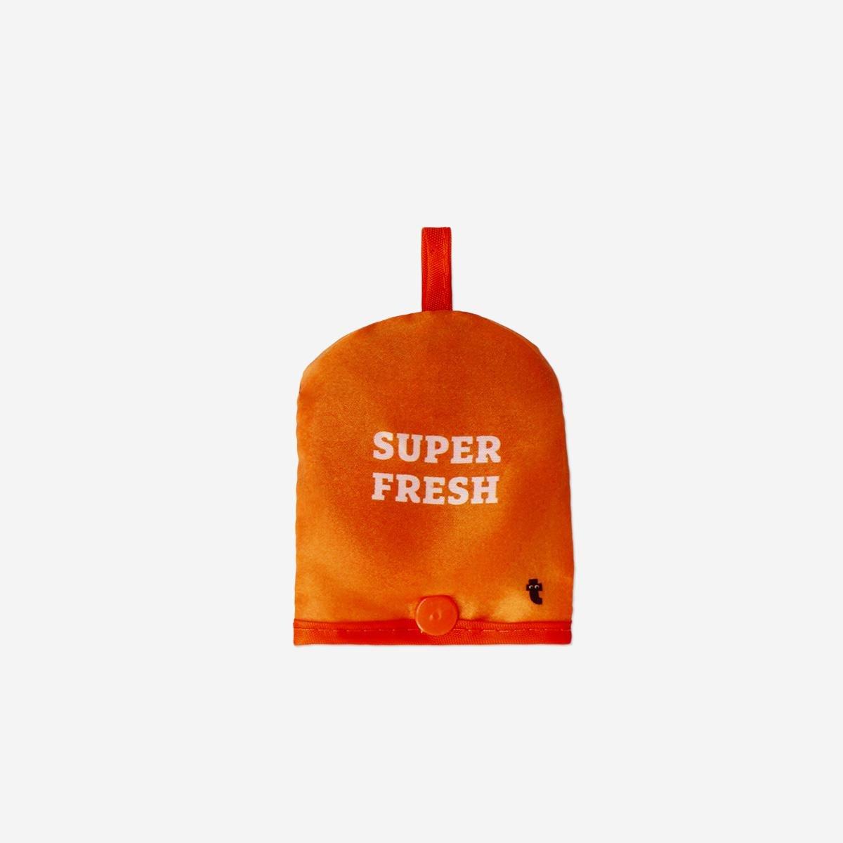 Orange Round Foldable Fan
