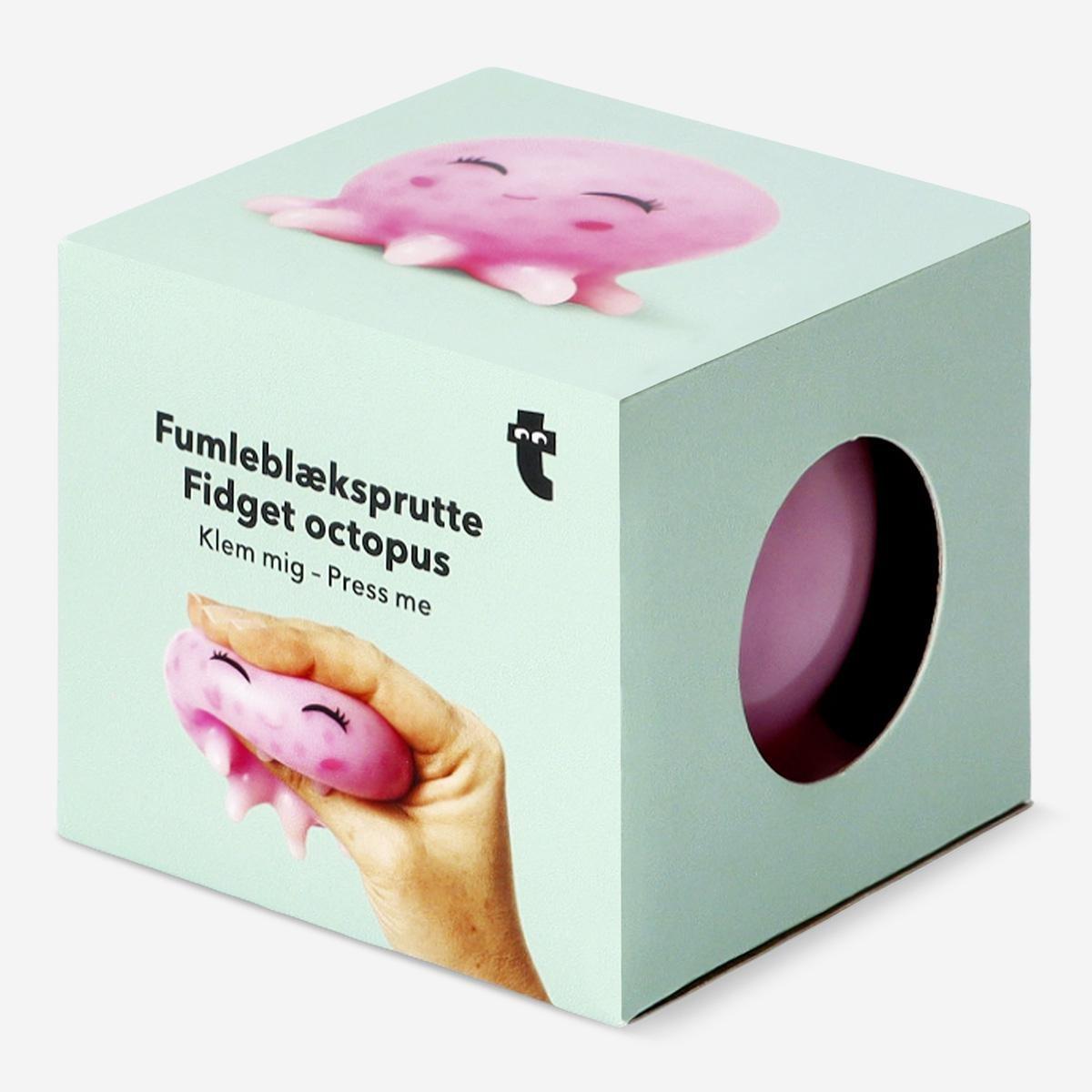 Pink Octopus Press Me Toy