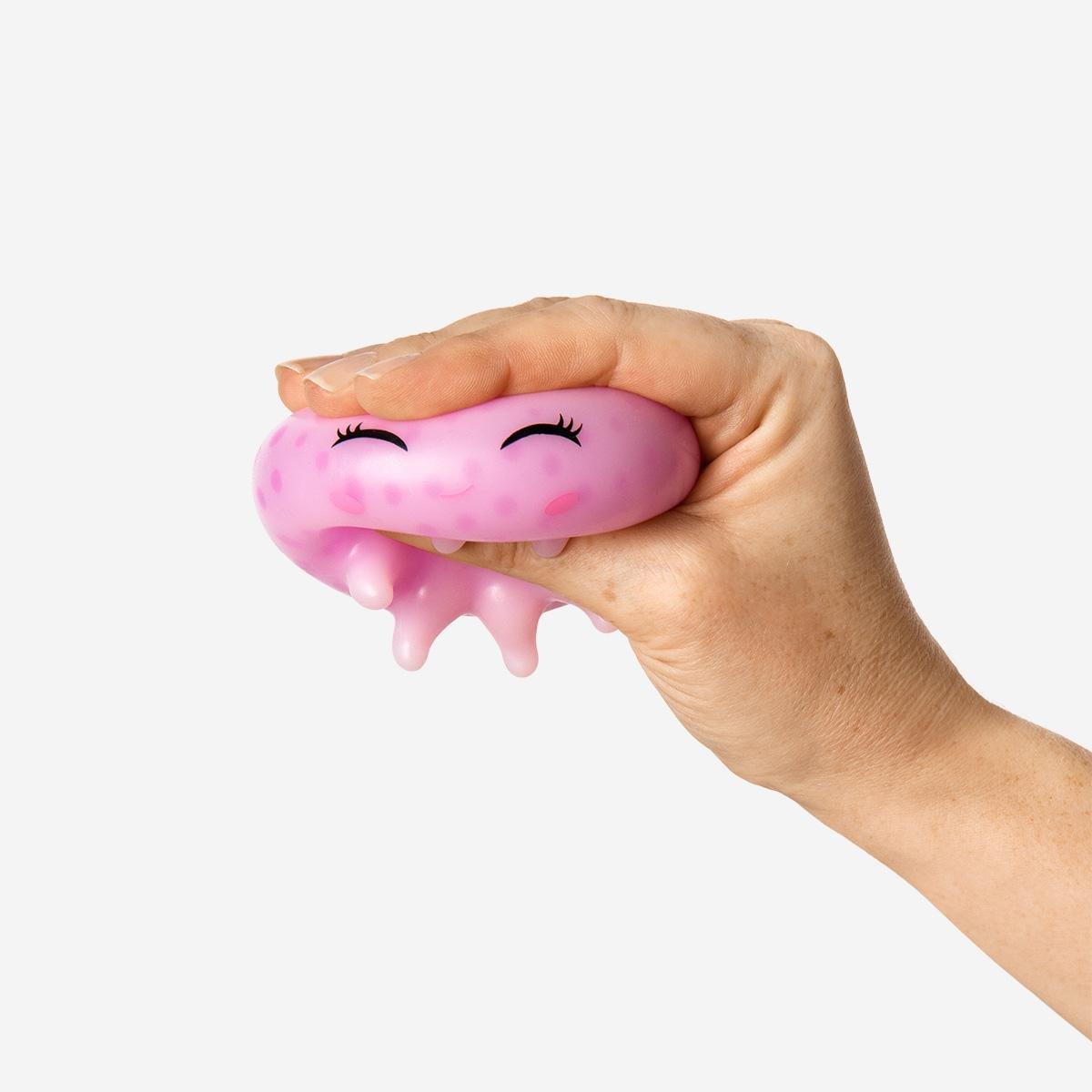 Pink Octopus Press Me Toy