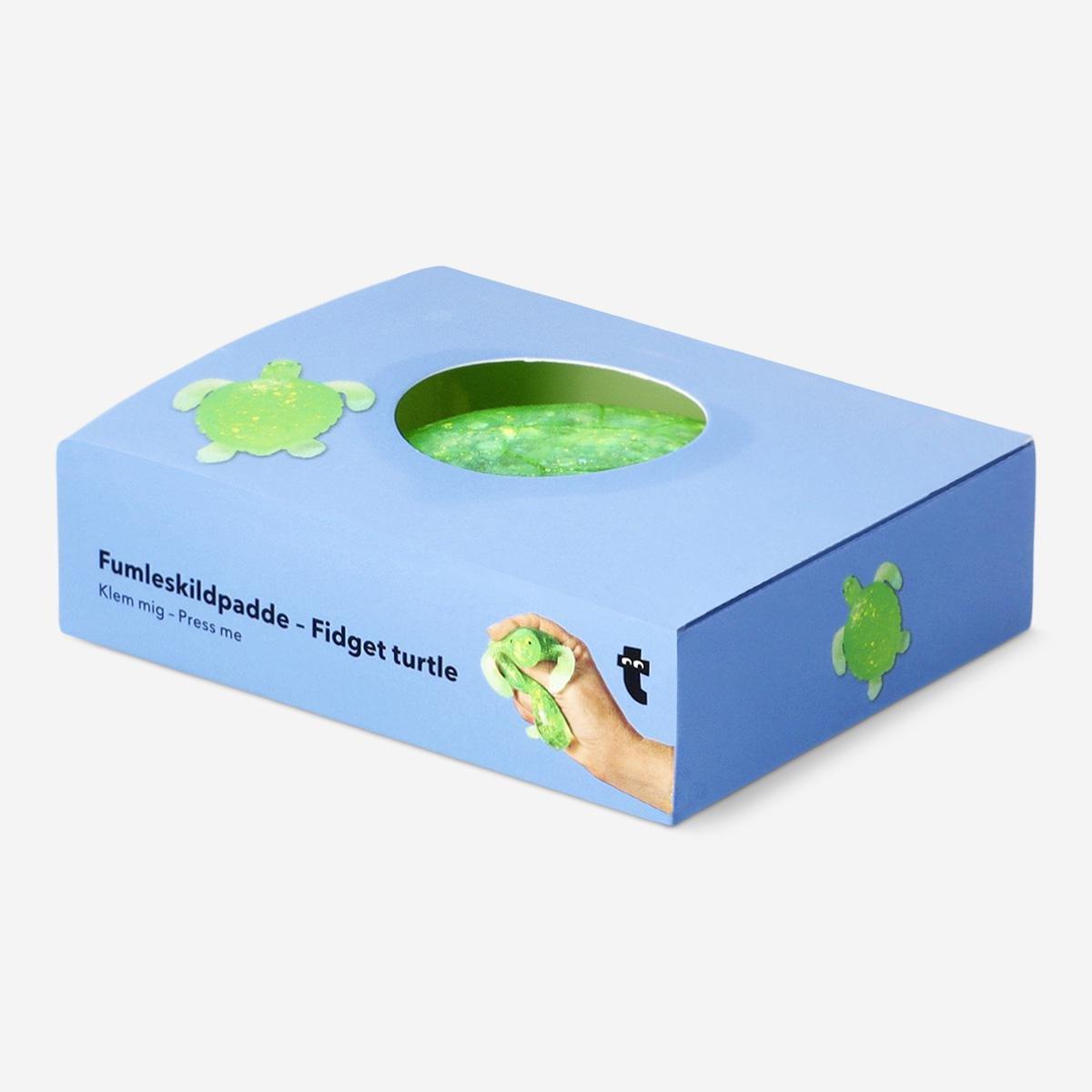 Green Turtle Press Me Toy