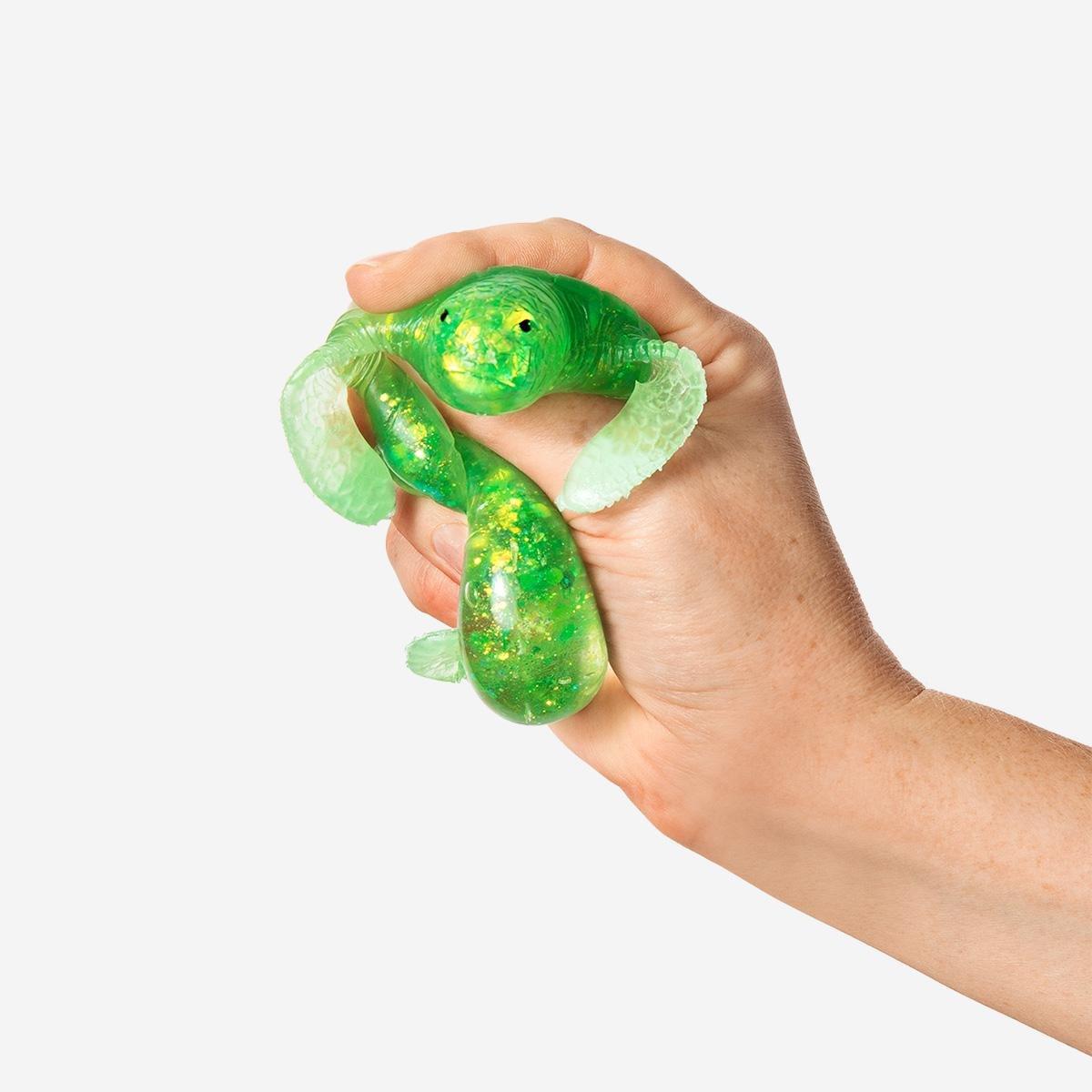 Green Turtle Press Me Toy