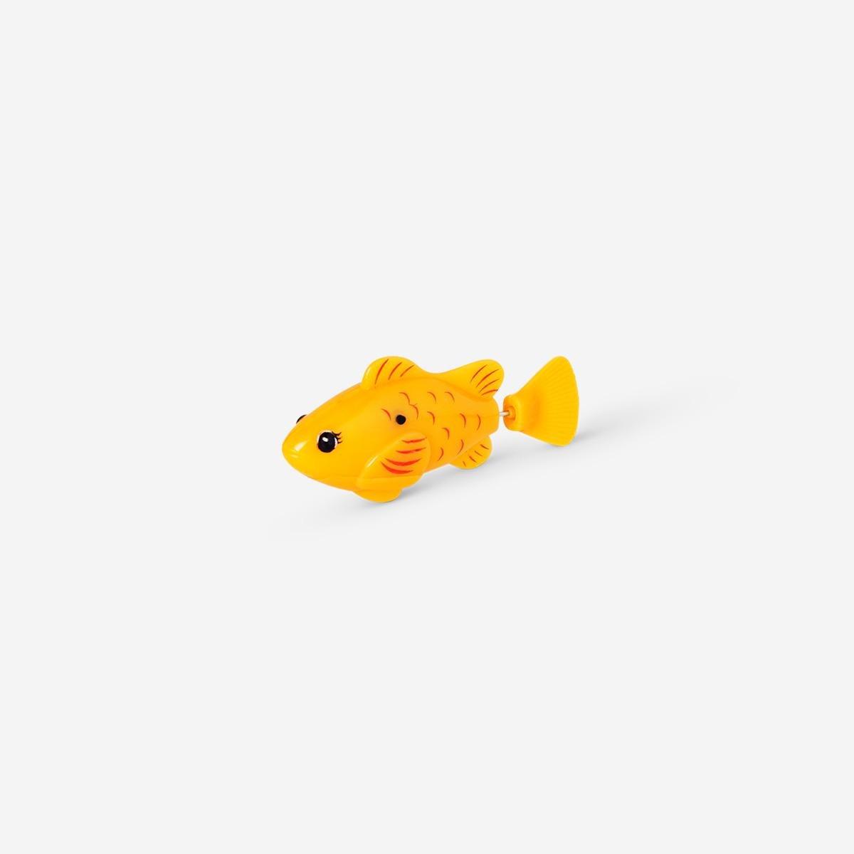 Blue Electronic Fish That Swims In Water