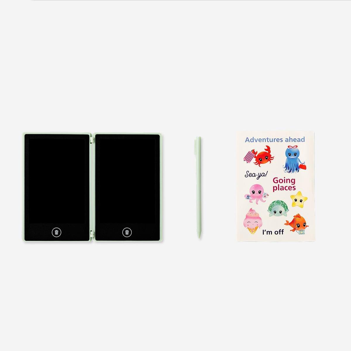 Multicolour Passport Shaped Magic Drawing Board