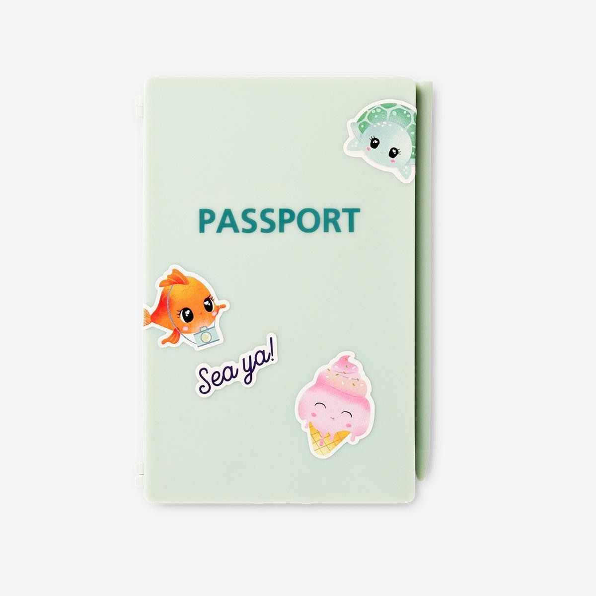 Multicolour Passport Shaped Magic Drawing Board