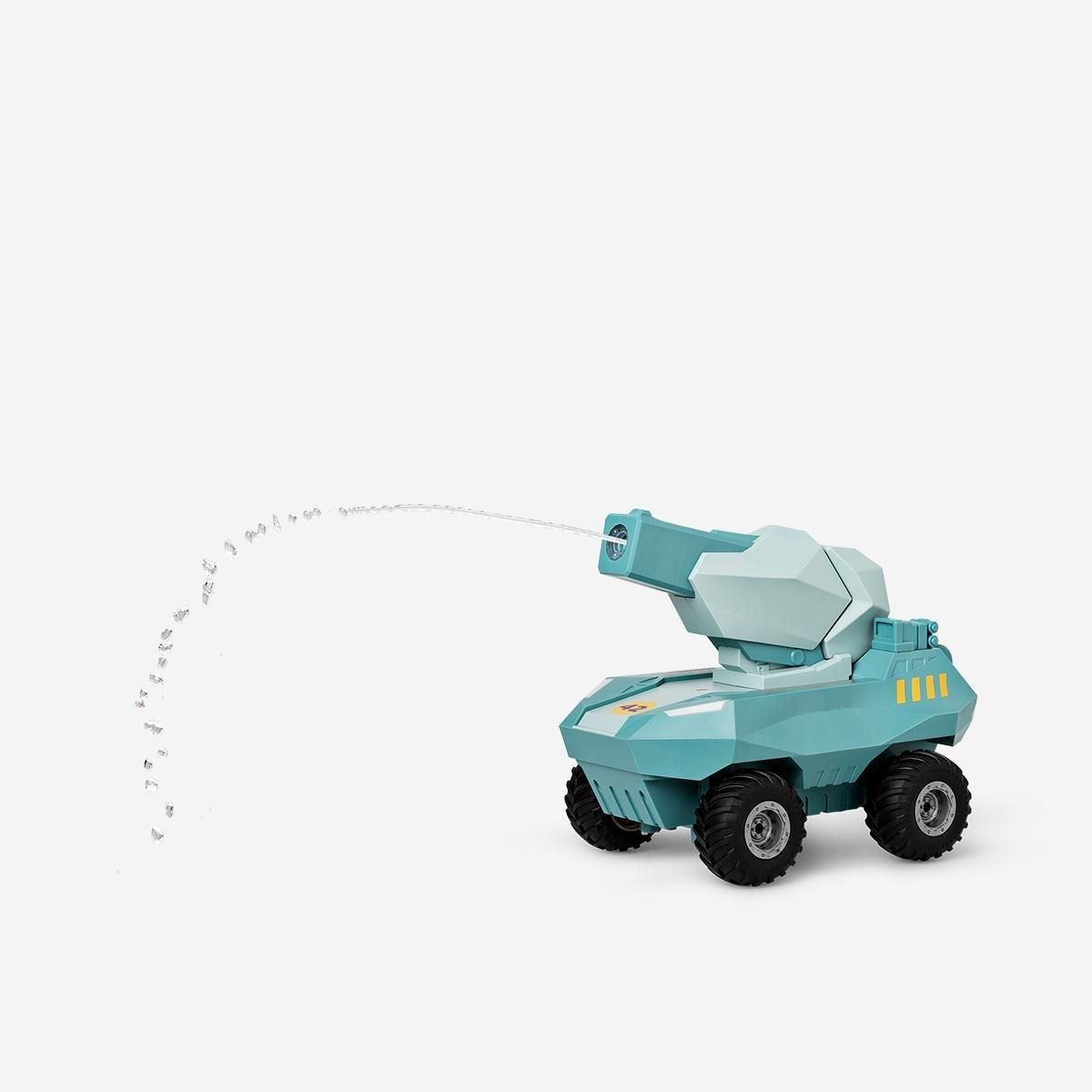 Blue Remote Controlled Water Blaster Truck