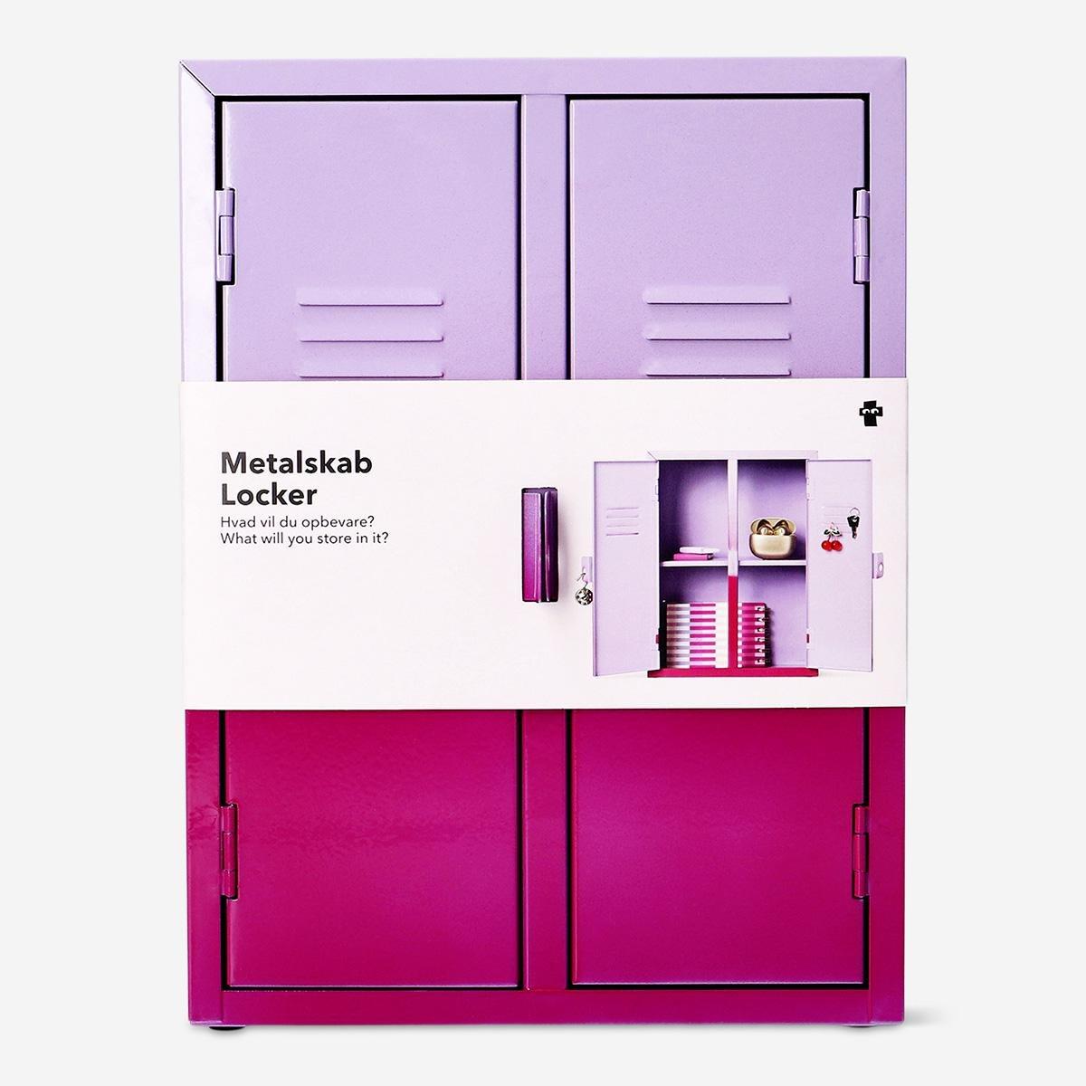 Multicolour Double Metal Locker