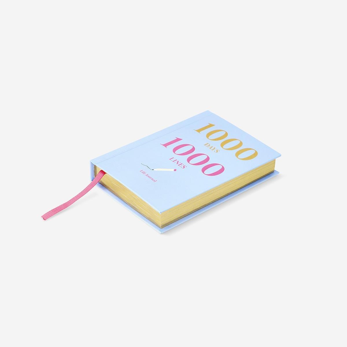 Blue One Line A Day 1000 Days Diary