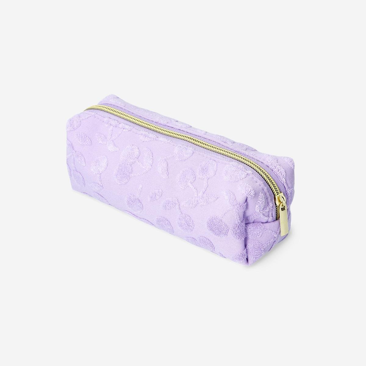 Purple Cherry Pencil Case