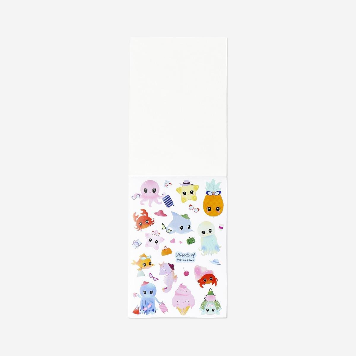 Multicolour Animal Stickers - 360 Pcs