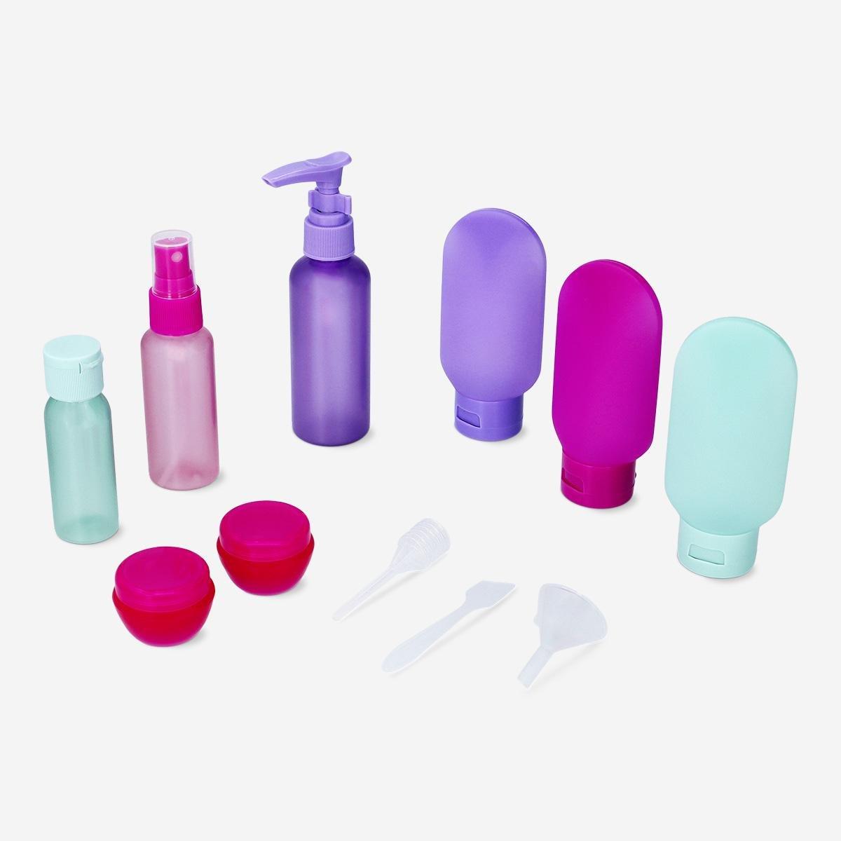 Multicolour Travel Set With Stickers - 12 Pcs