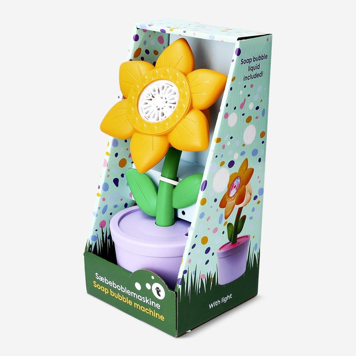 Multicolour Flower Soap Bubble Machine
