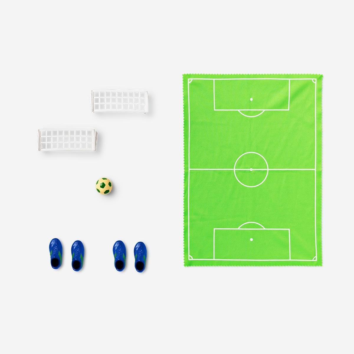 Multicolour Mini Tin Box Finger Football