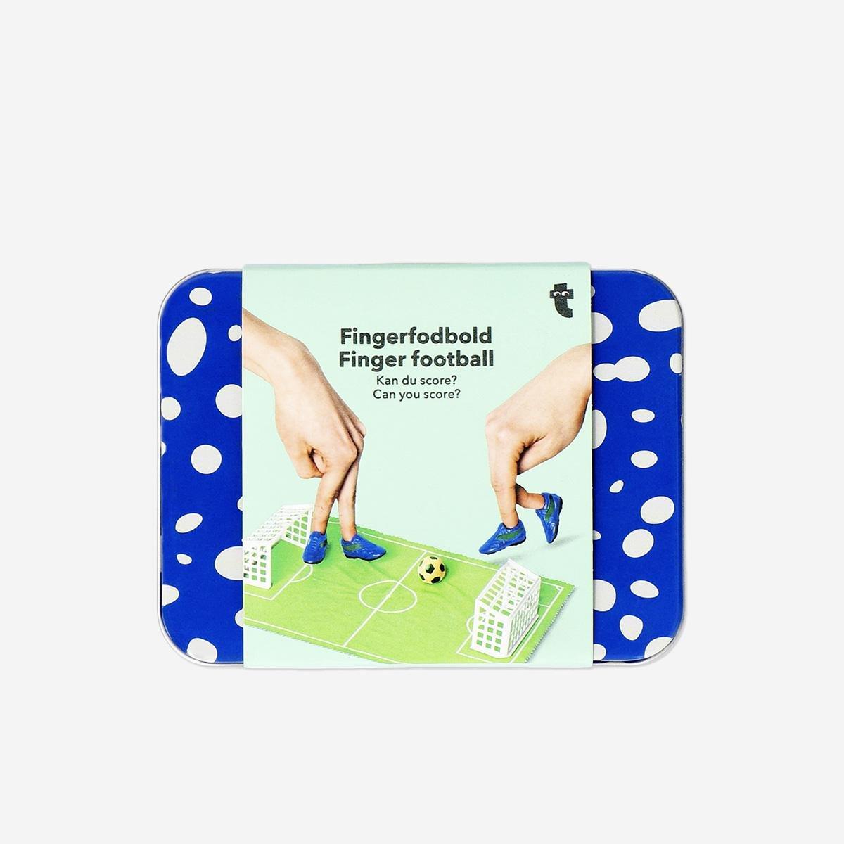 Multicolour Mini Tin Box Finger Football